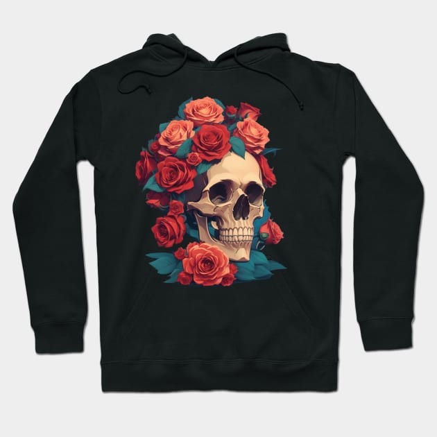 Fragrant Skull Hoodie by BRTZ e-Shop